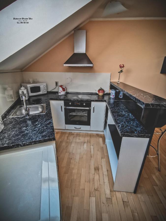 Restaurant Pansion Wien Cierny Brod Dış mekan fotoğraf