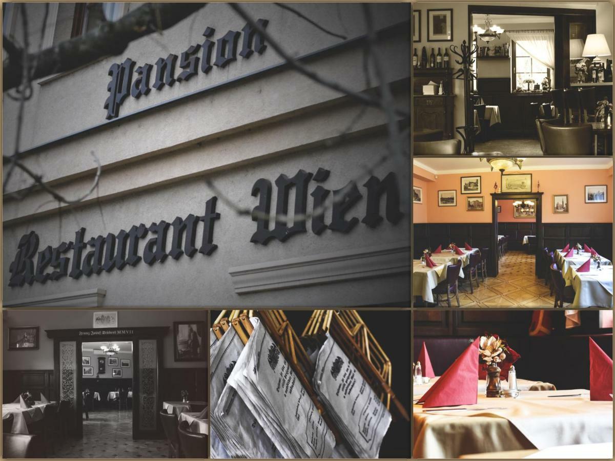 Restaurant Pansion Wien Cierny Brod Dış mekan fotoğraf